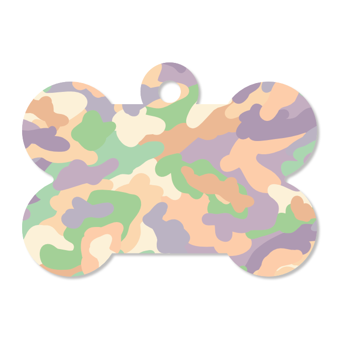 Camo Pet ID Tag - Far & Away