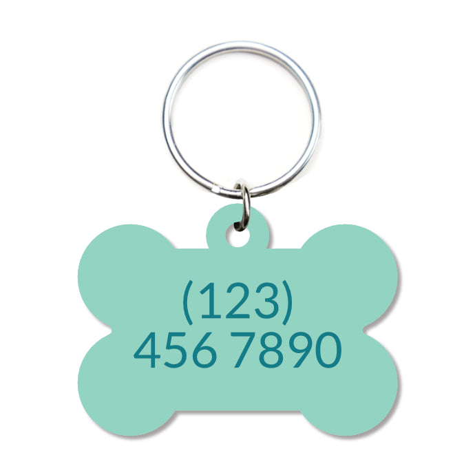 Flower Pet ID Tag - Sunny