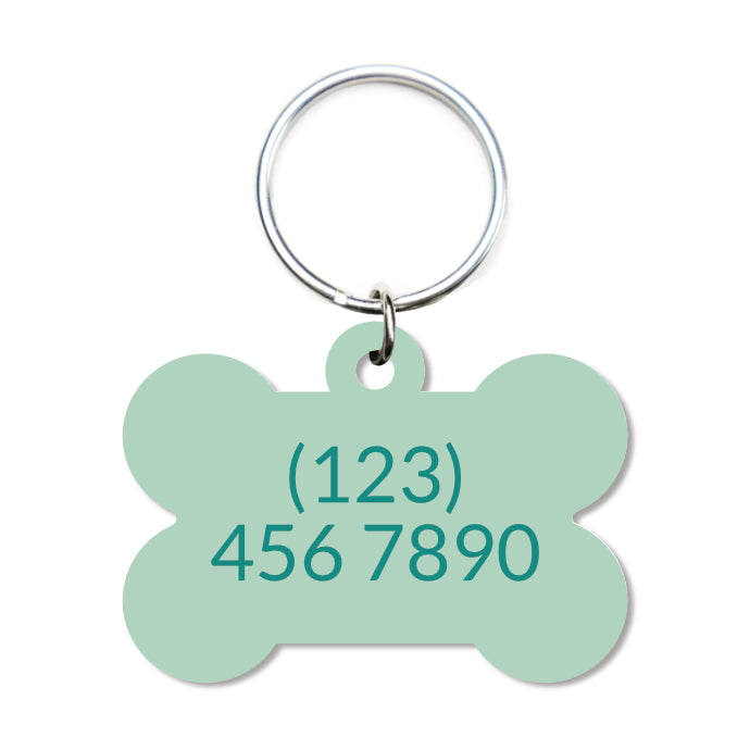 Marble Pet ID Tag - Minted