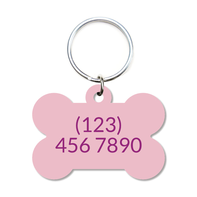 Marble Pet ID Tag - Sherbet