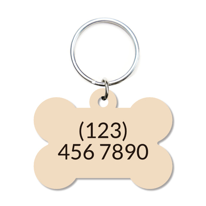 Bubbles Pet ID Tag - Retro